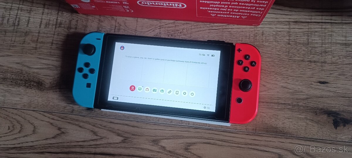 Nintendo switch verzia v2