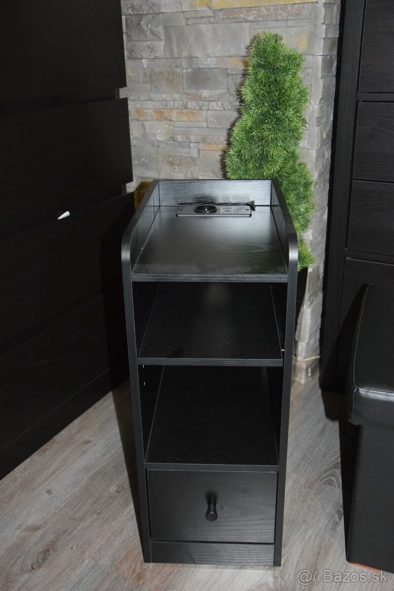 2x Nocny stolik Cierny