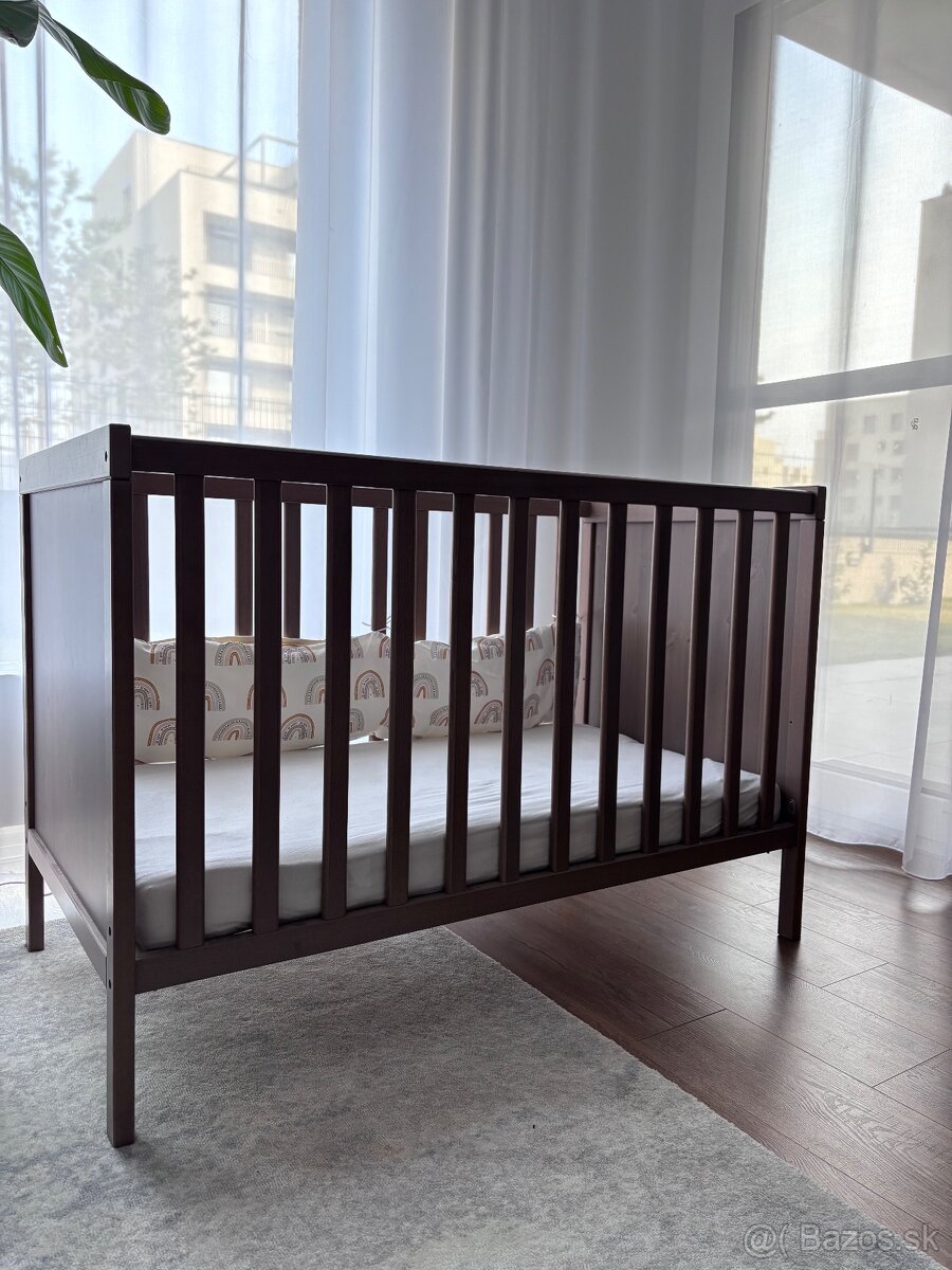Detská postieľka Ikea sundvik 120x60