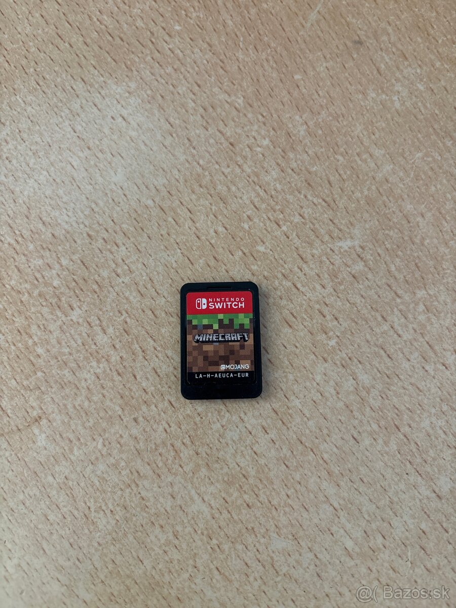 Hra Minecraft na Nintendo Switch