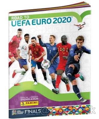 samolepky PANINI ROAD TO (Cesta na) UEFA EURO 2020