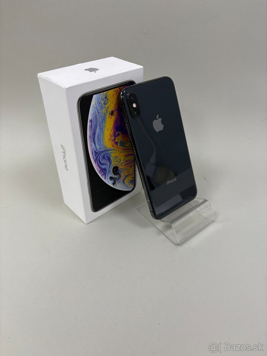 Apple iPhone XS 64GB Space Gray-Batéria 100%