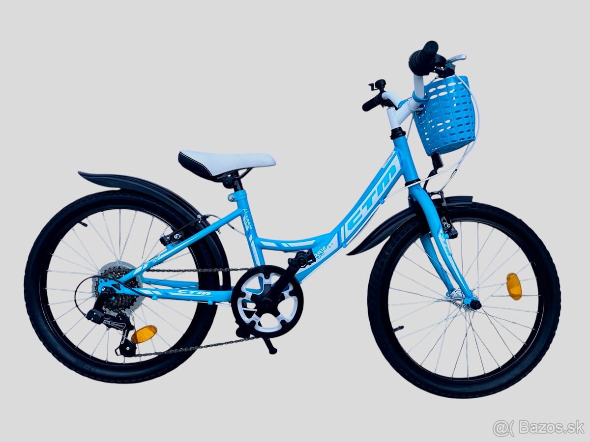 Detsky bicykel 20” CTM, ako nový TOP stav, bez investícií