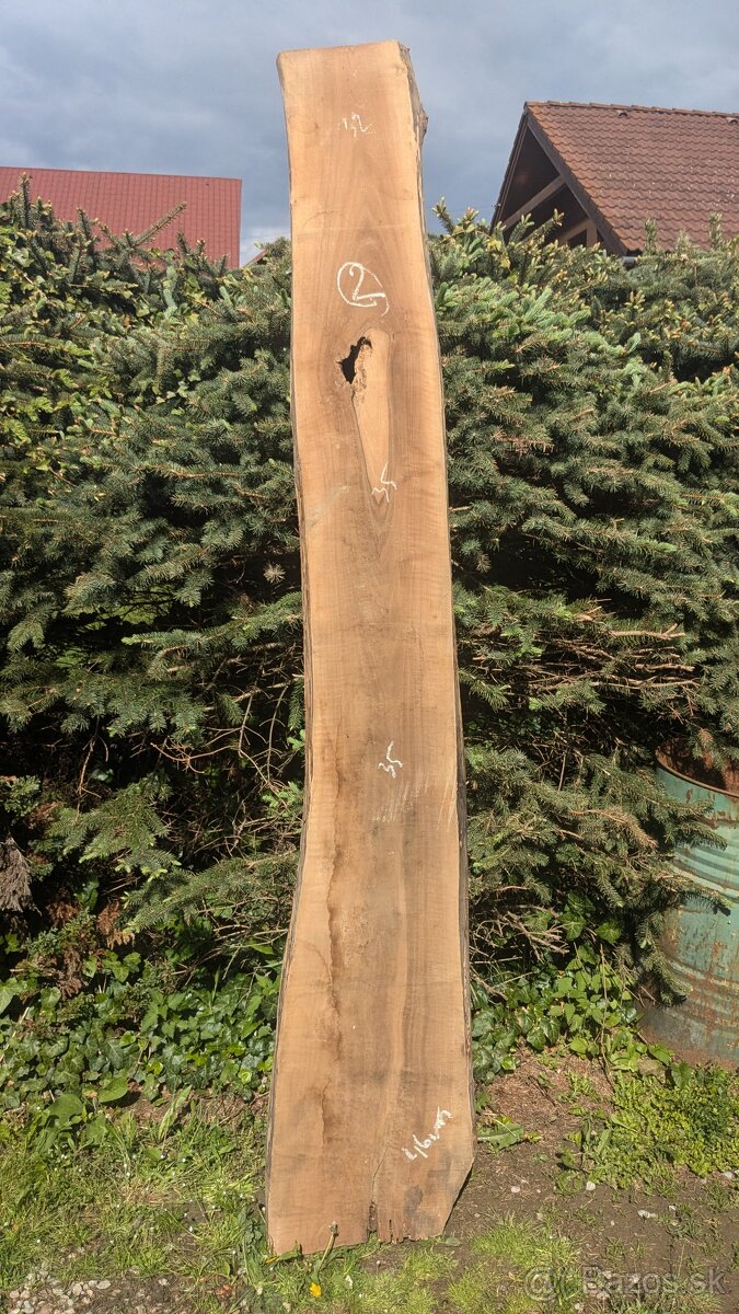 Fošne z orechového dreva