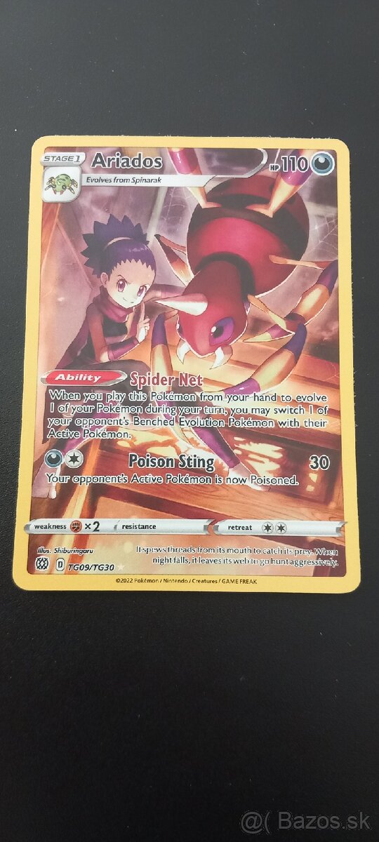 Pokémon karta Ariados