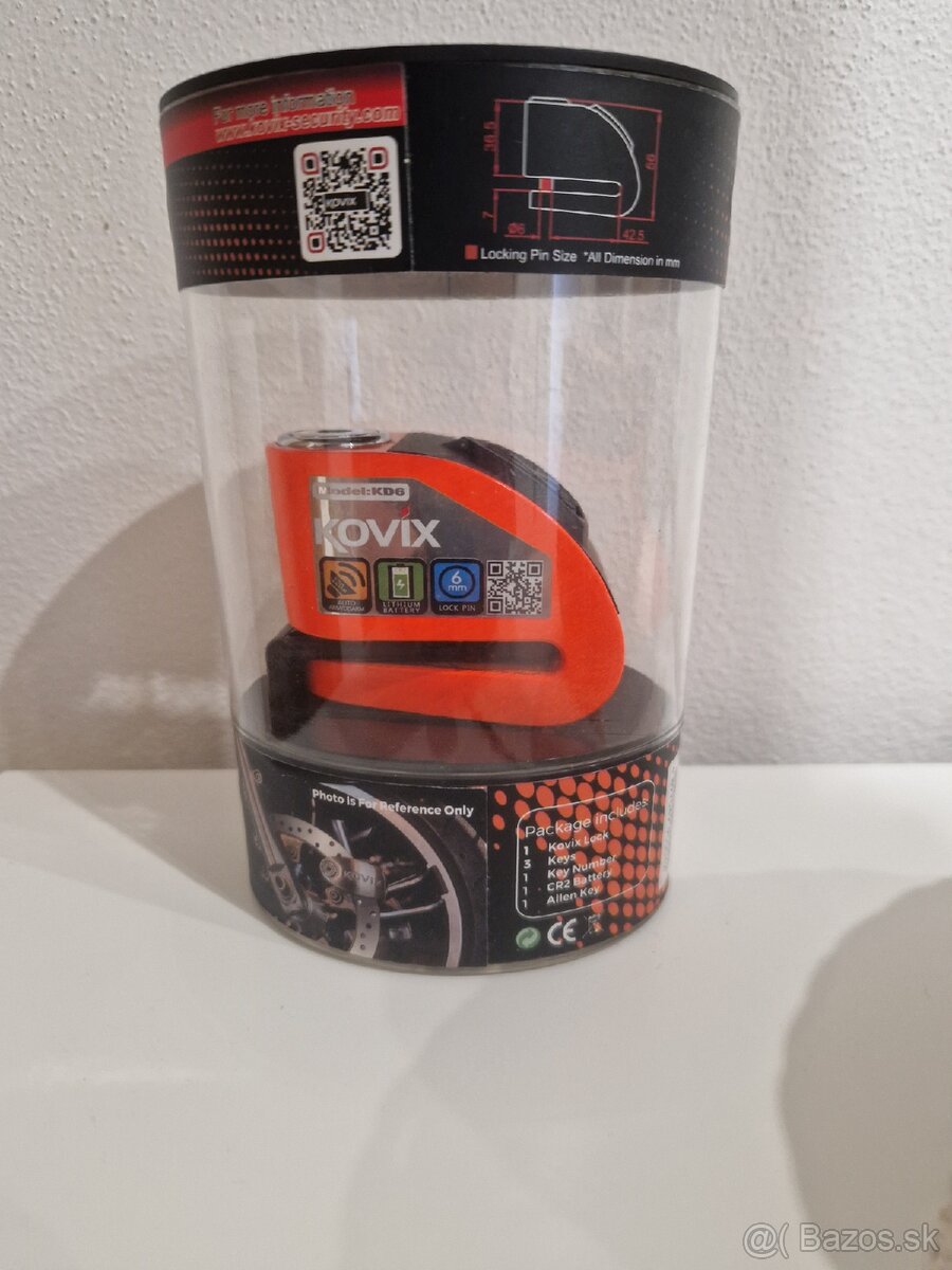 Zámok na kotúč KOVIX