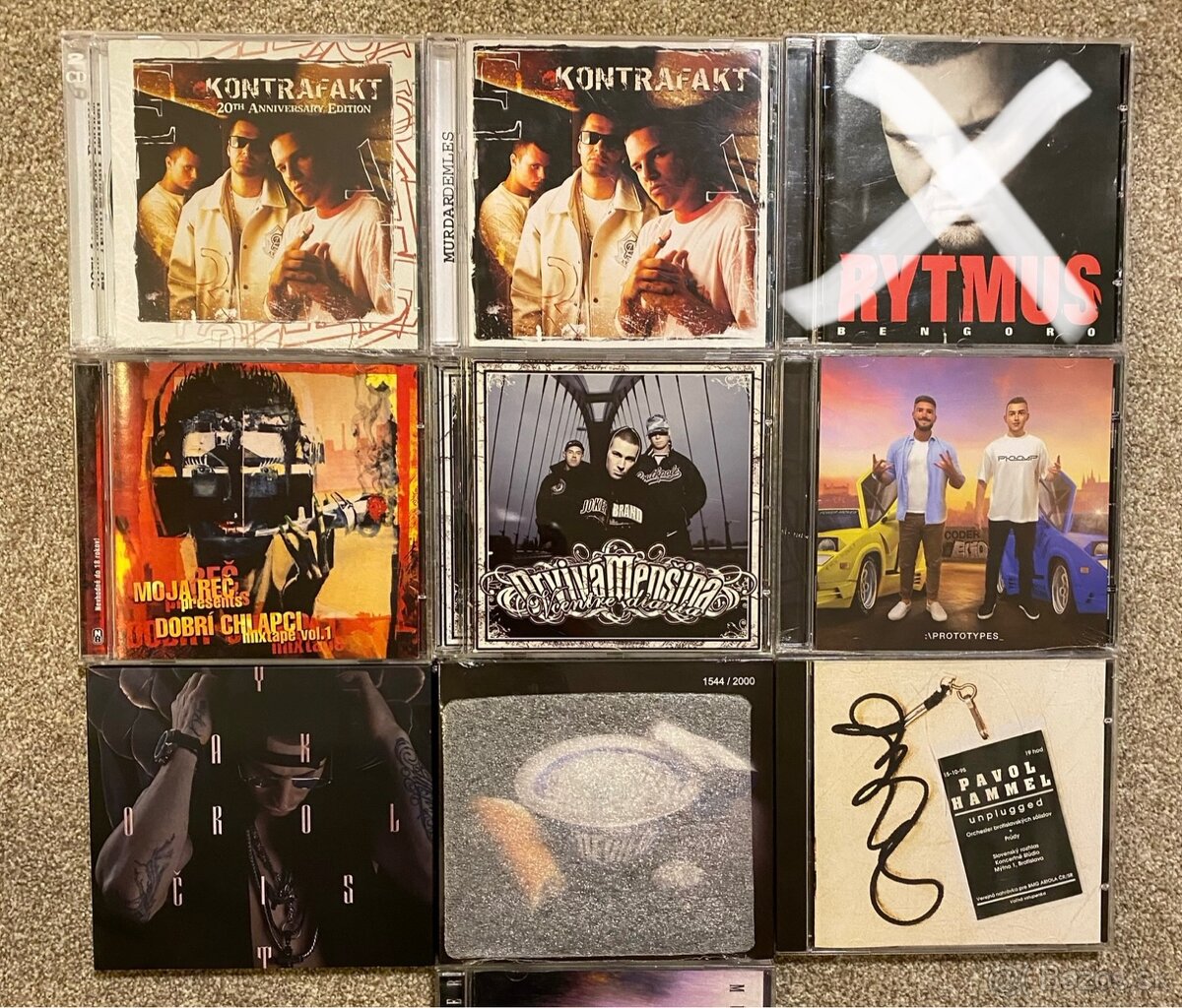 Cd - Kontrafakt, D. menšina, Separ, M. Reč, Hammel