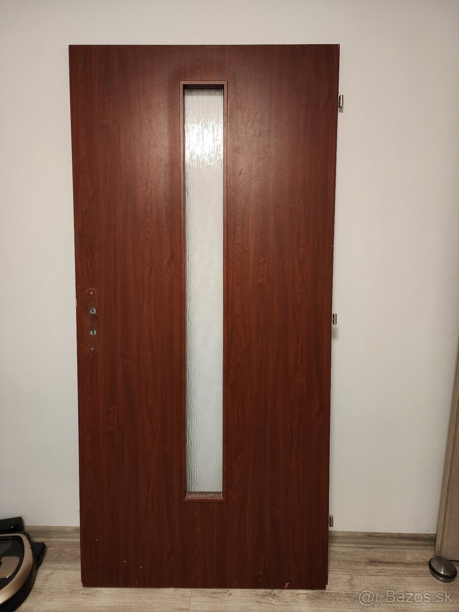 Dvere mahagón 90 cm ľavé