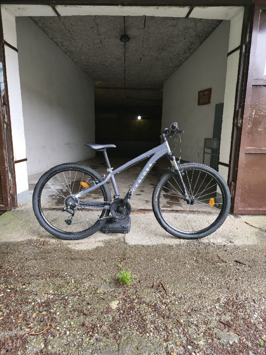 Horský bicykel EXPL 50 tmavosivý veľkosť S