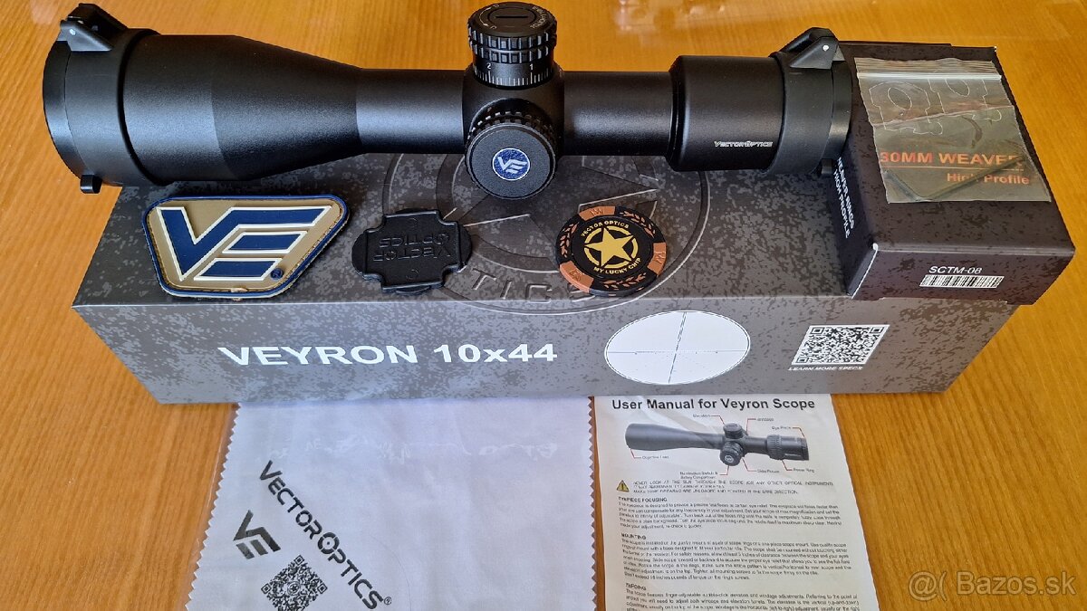 Predám puskohlad Vector optics Veyron 10x44