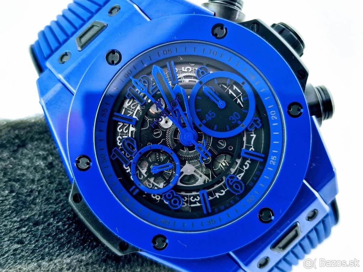 Hublot Big Bang Unico Magic Blue Ceramic 44mm, full set