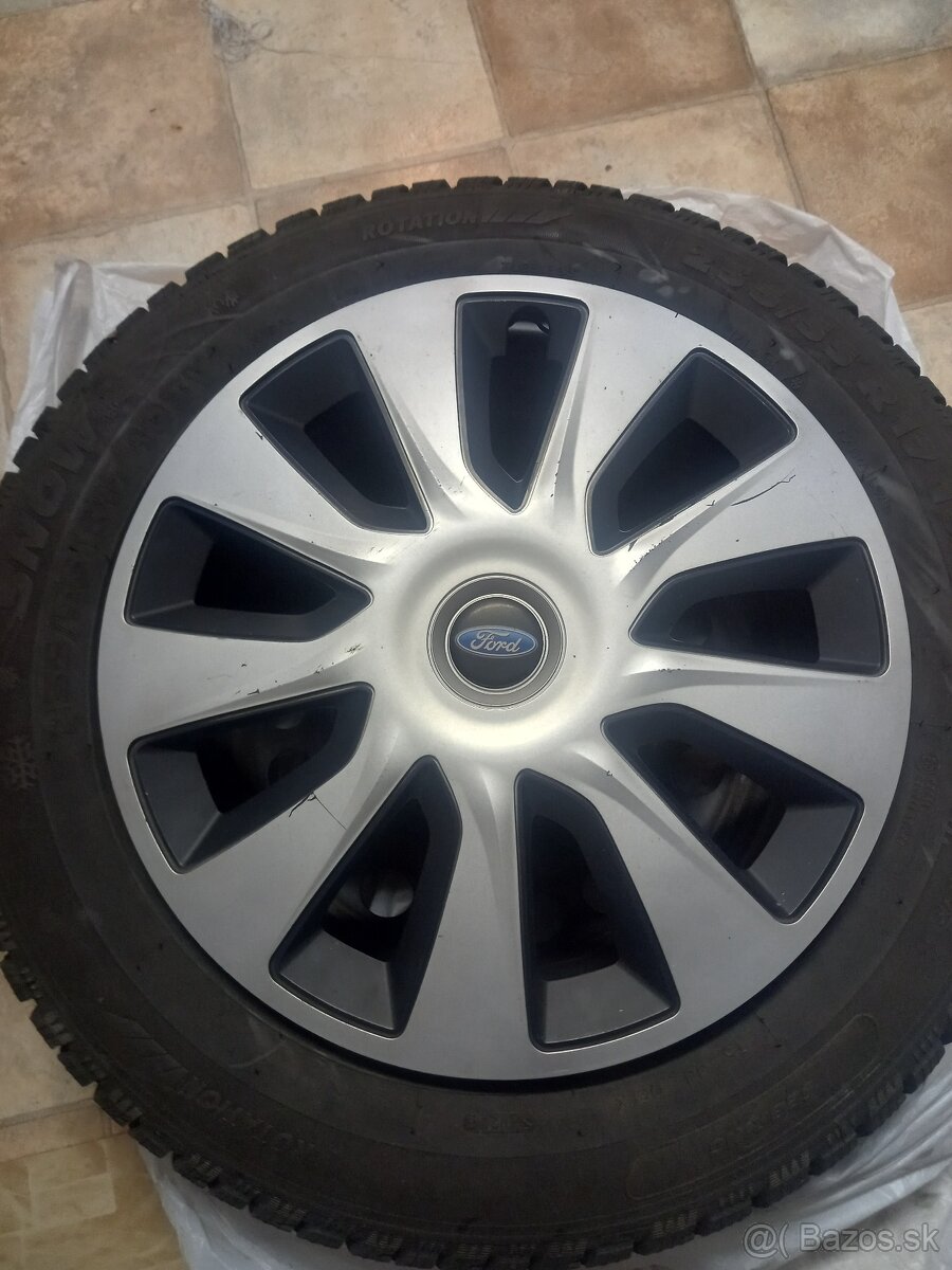 🧊 ZIMNÝ KOMPLET FORD 235/55 R17 – SEBRING+DISKY+PUKLICE 🧊