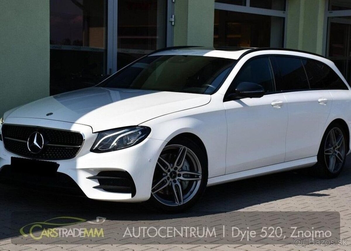 Mercedes-Benz Třídy E 43 AMG PANORAMA AIR K360° 295 kw