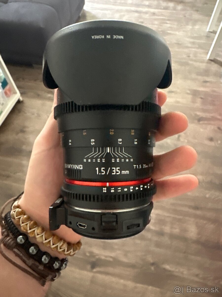 Samyang 1.5/35mm objektiv