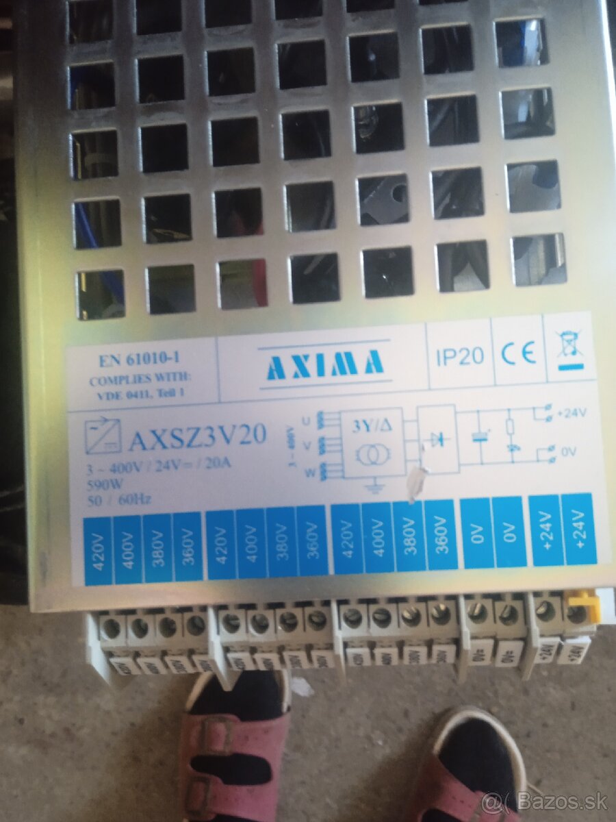 Predám zdroj AXIMA 24V 20A