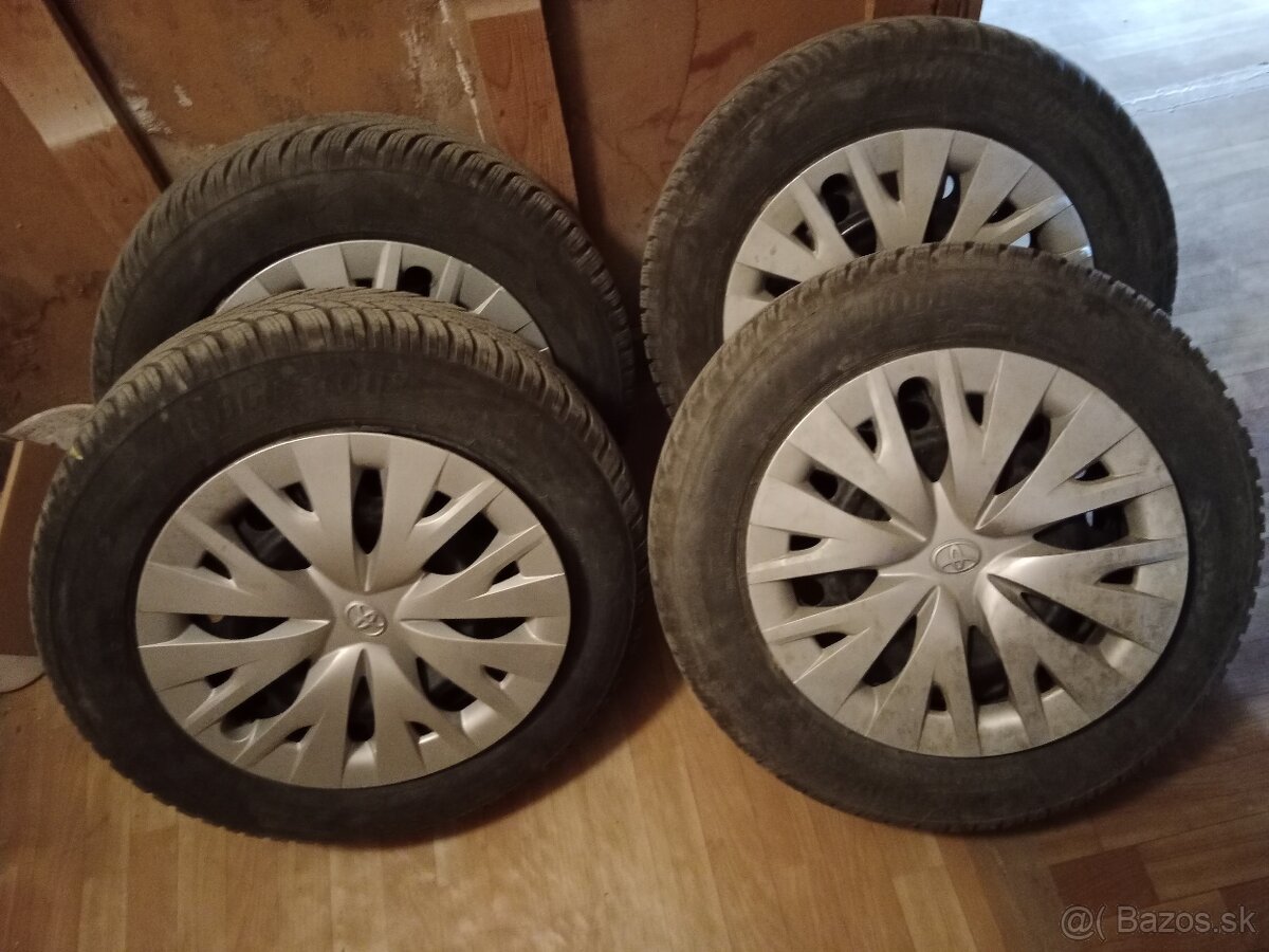 Kolesá 185/65 R15 - disky a zimné pneu