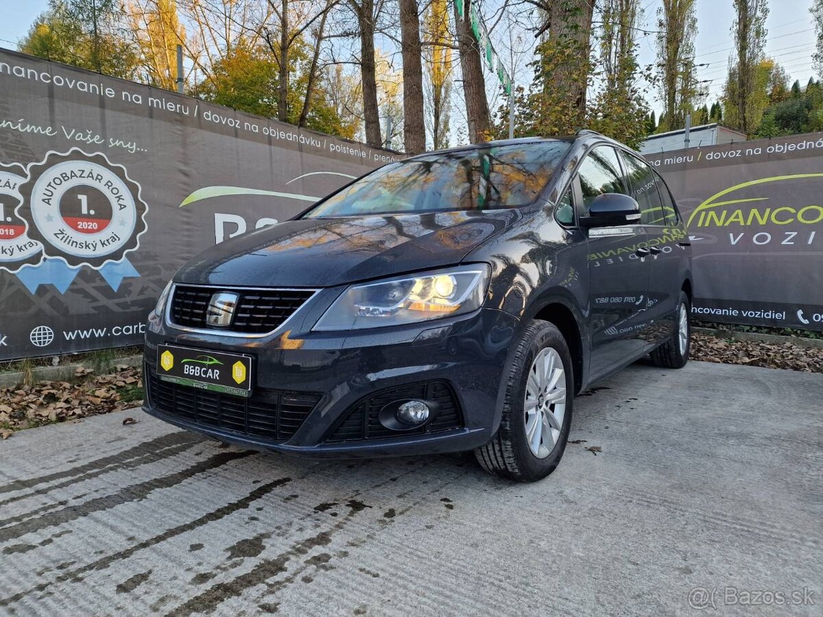 Seat Alhambra 2.0 TDI Style 4x4 DSG WEBASTO,ŤAŽNÉ