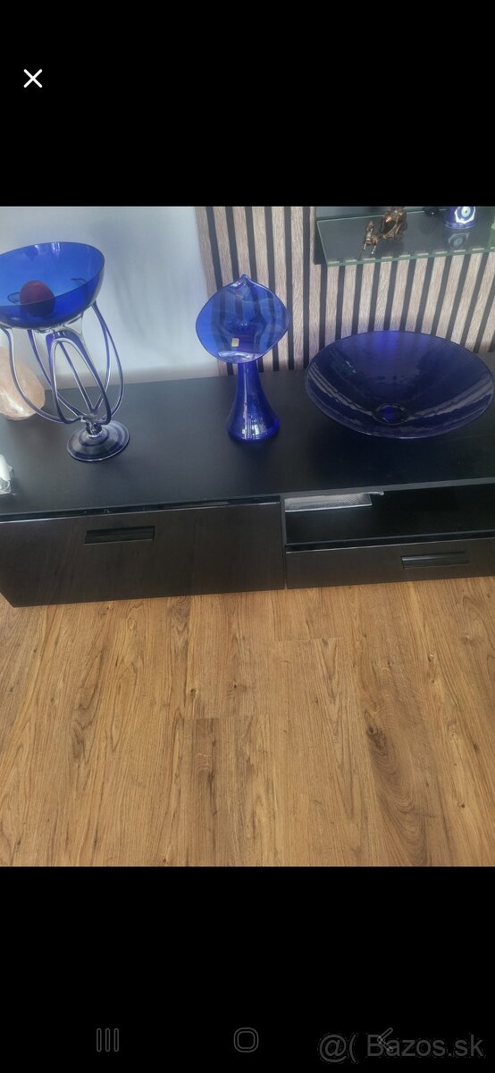 Predám krásne sklenené veci 3 ks