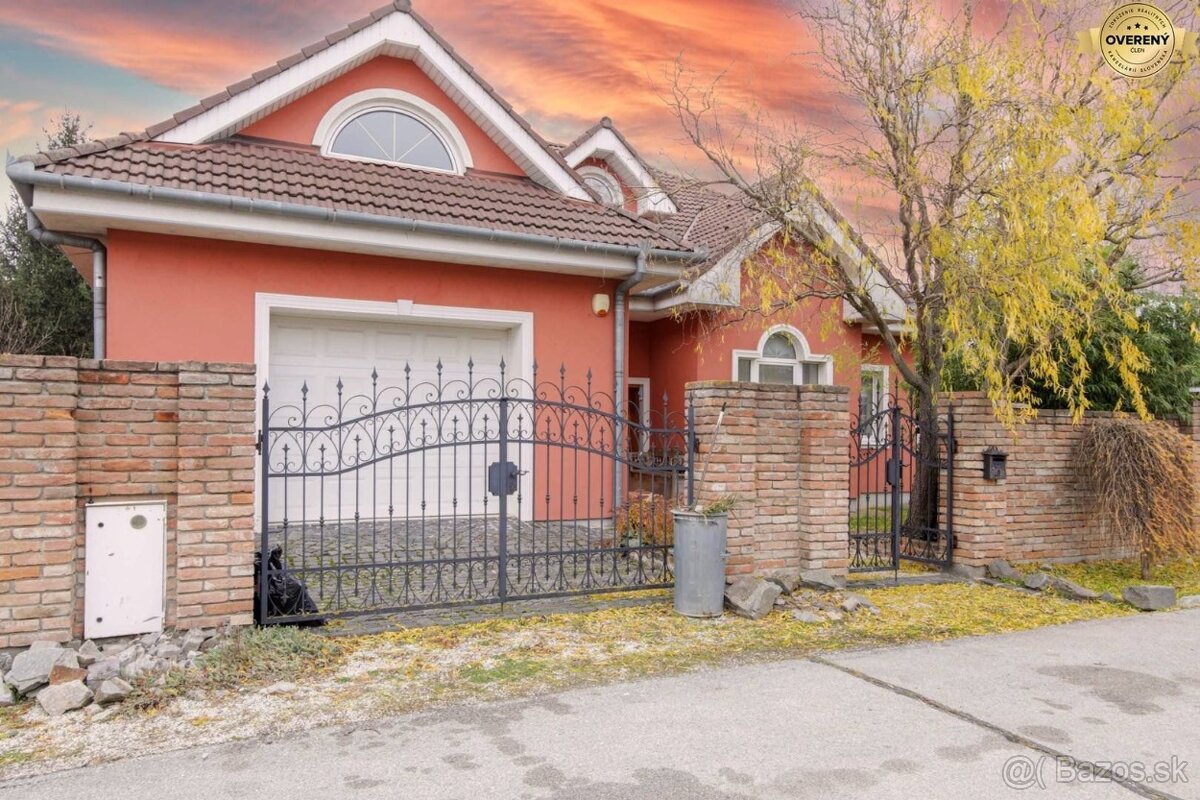 JEDINEČNÝ 7 IZ. RD S MOŽNOSŤOU DVOJGENERAČNÉHO BÝVANIA