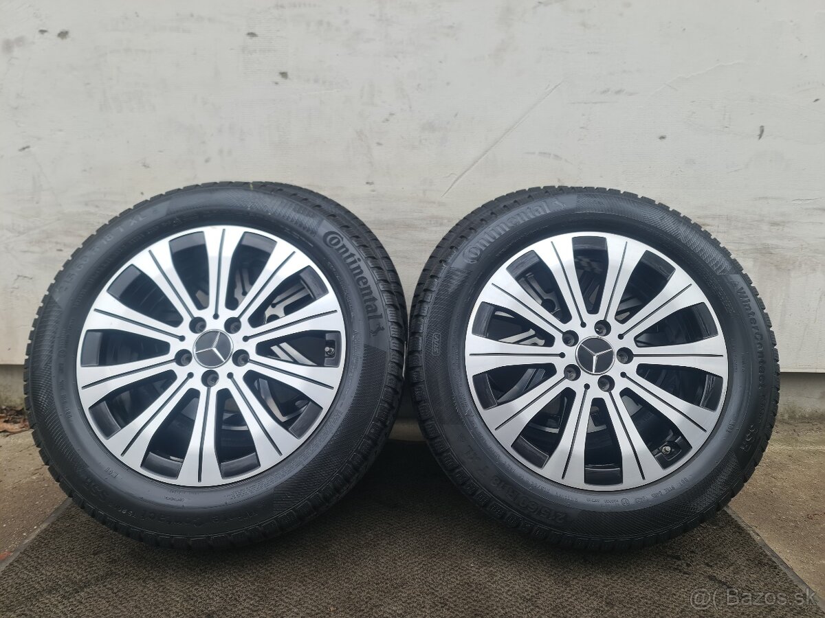 5X112 R18 M.B + ZIMNE PNEU 215/60 R18