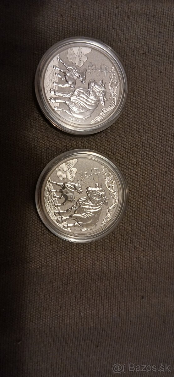Strieborné investicne mince rok bavila 2021
