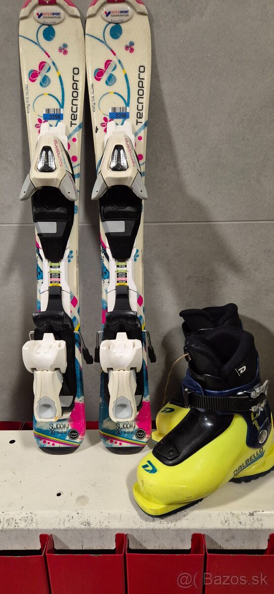 Detské zjazdové lyže TECNO PRO SWEETY