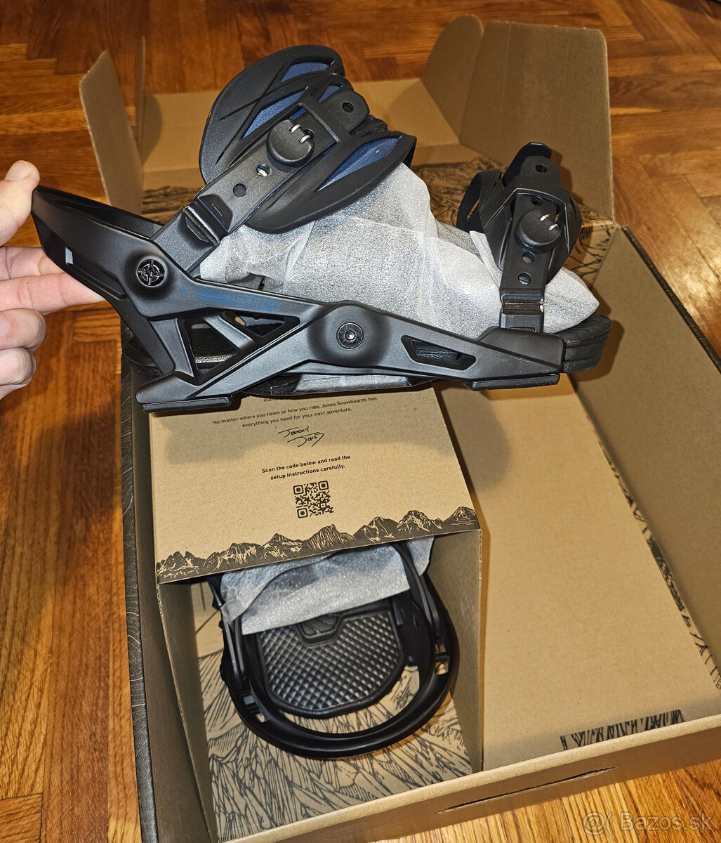 nové snowboardové vázaní JONES ORION velikosť M