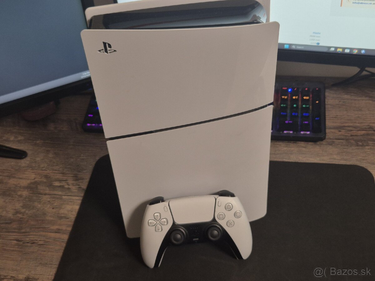 Predám PS5 Slim s mechanikou