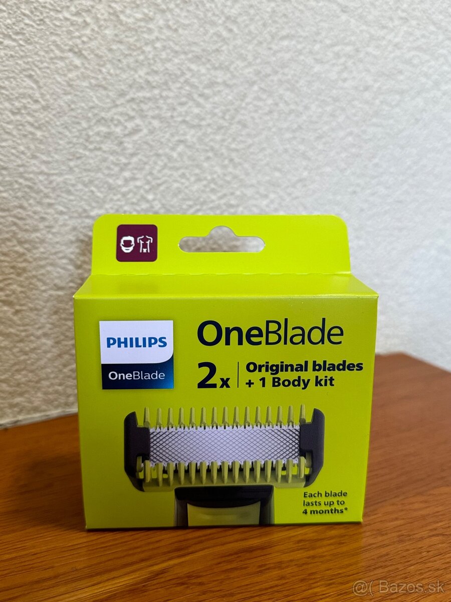 Philips OneBlade, náhradné hlavice