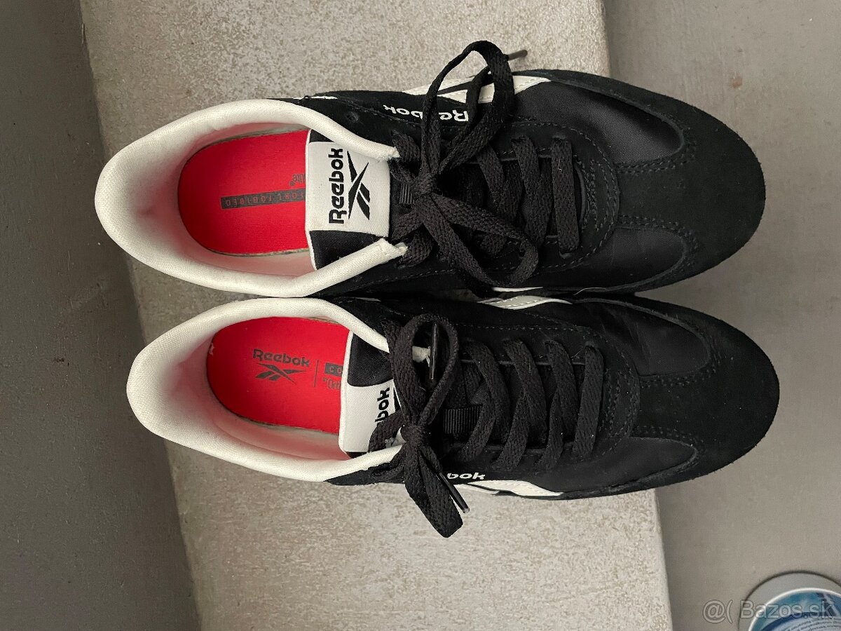 Reebok cierne NOVE velkost 37 a pol + VANS KOZENE 38