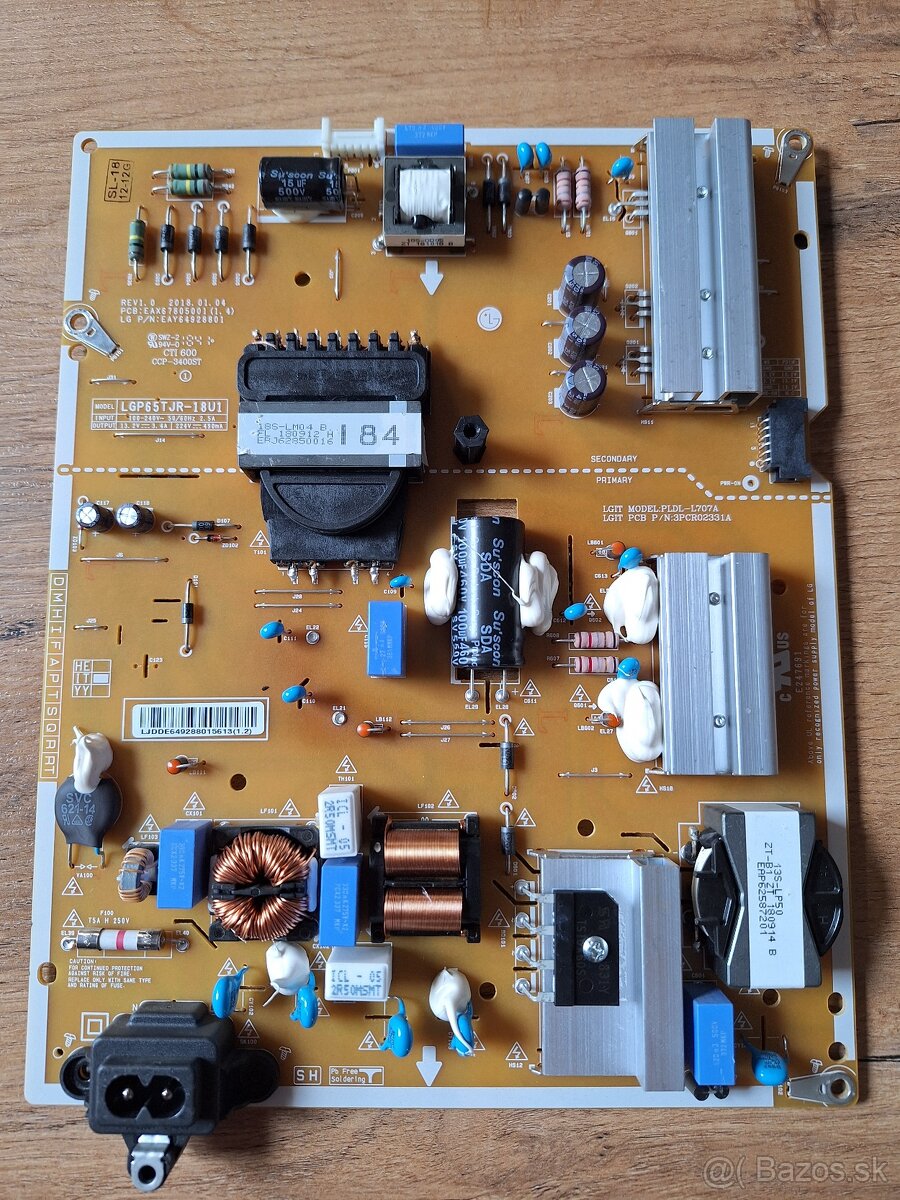 Zdroj na televízor LG 65UK6470PLC