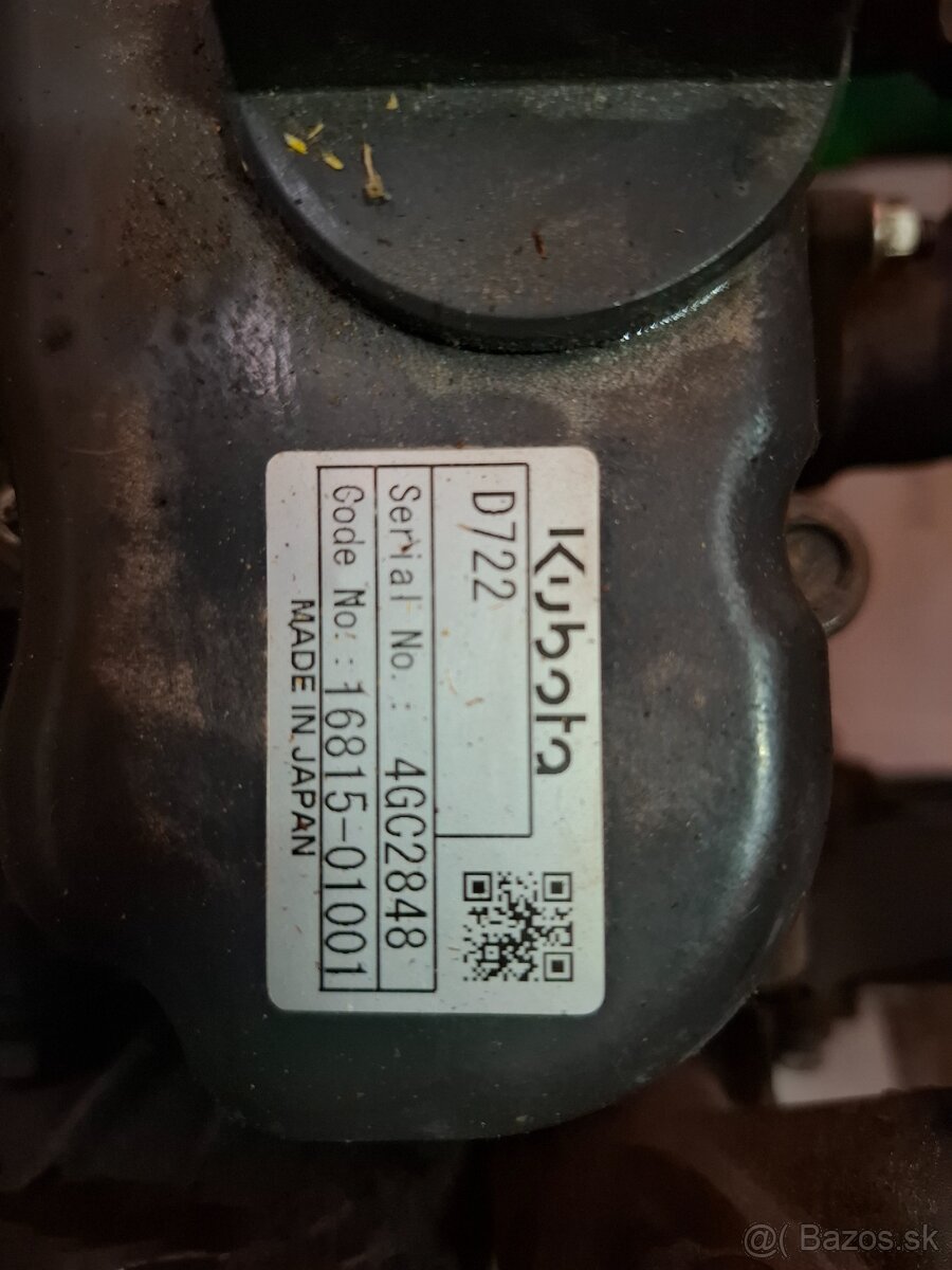 Motor kubota D722