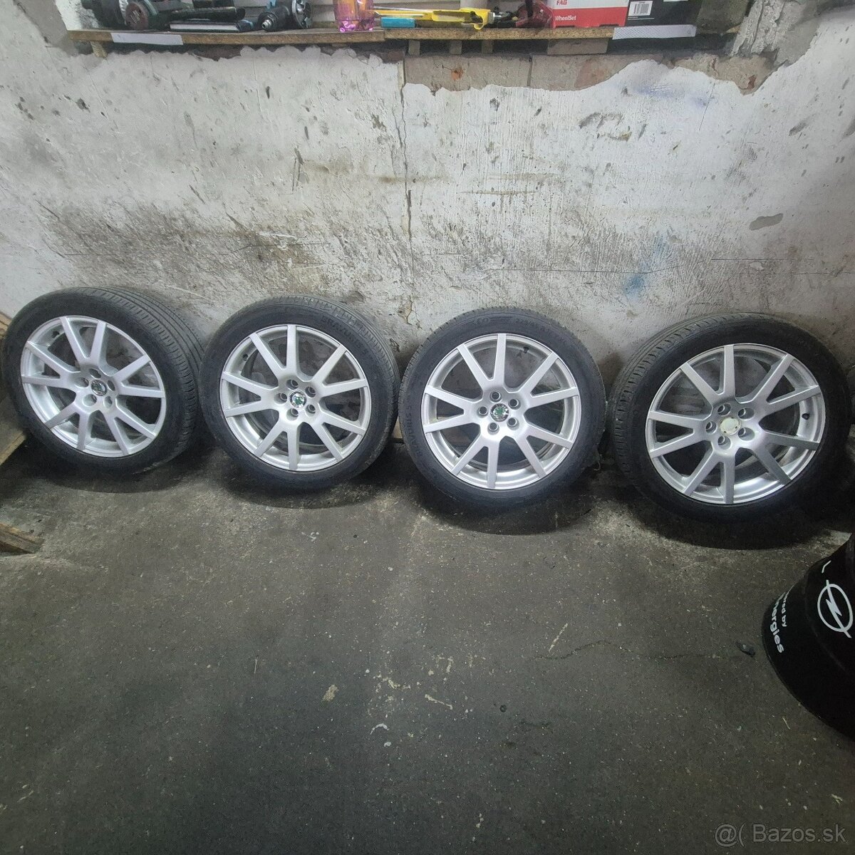 Elektrony spider 5x100 r17 octavia 1 rs