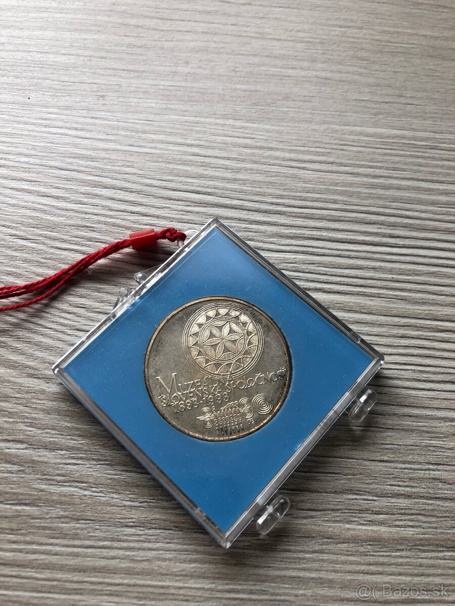 100 Kčs 1993 Muzeálna spoločnosť PROOF