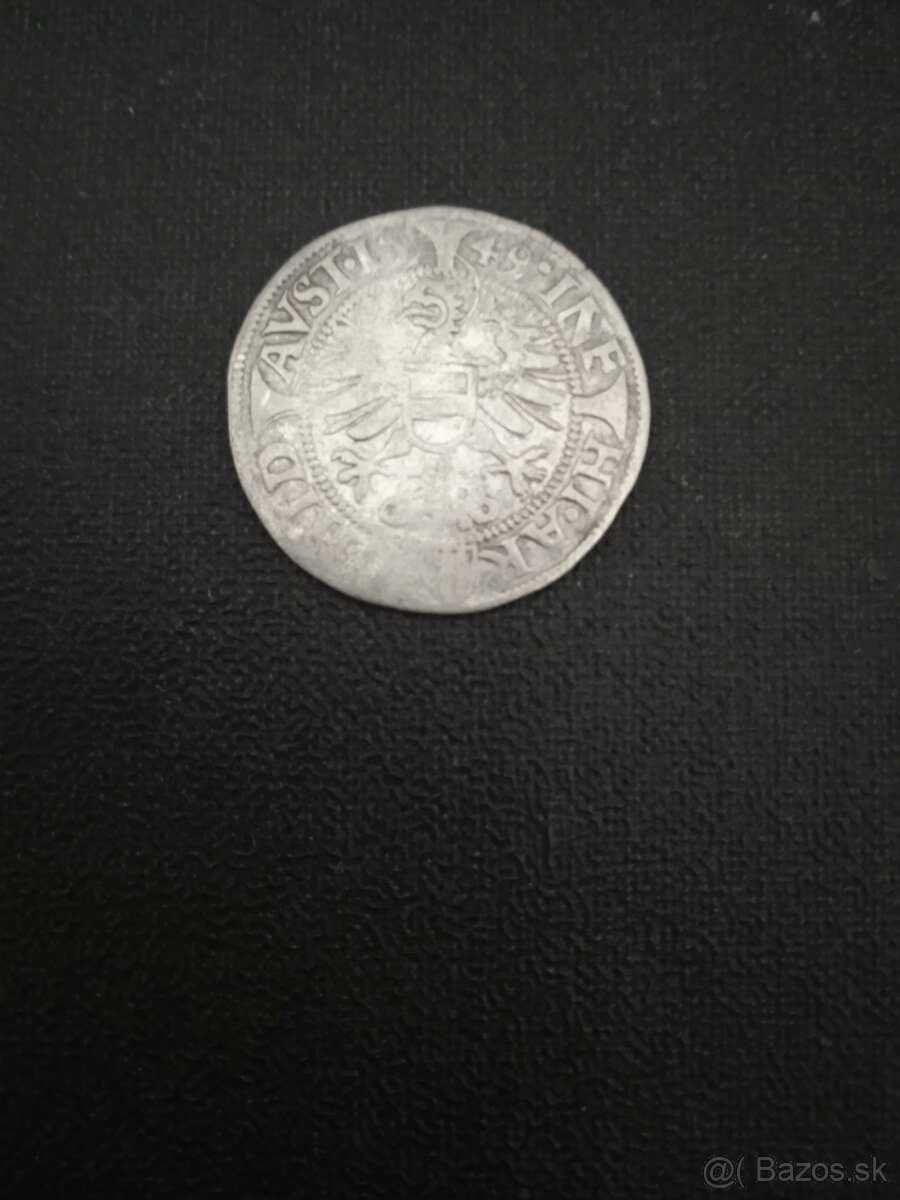 Ferdinand I.- 3 grajciare ( groš ) 1549