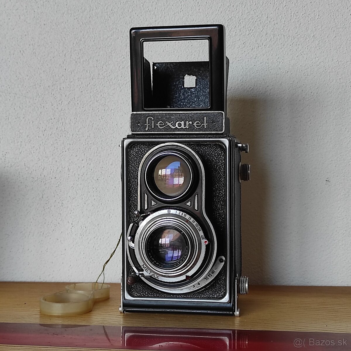 Starý fotoaparát Flexaret neext