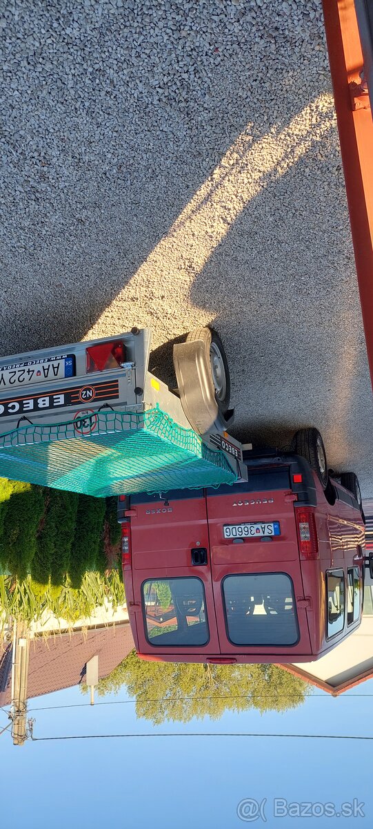 Prenajmem 9 miestny mikrobus Peugeot Boxer