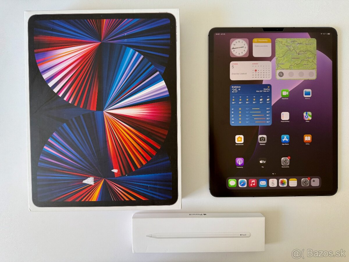 PREDAM/ VYMENIM IPAD PRO 12,9 M1 512GB + PENCIL 2 / FOLIA