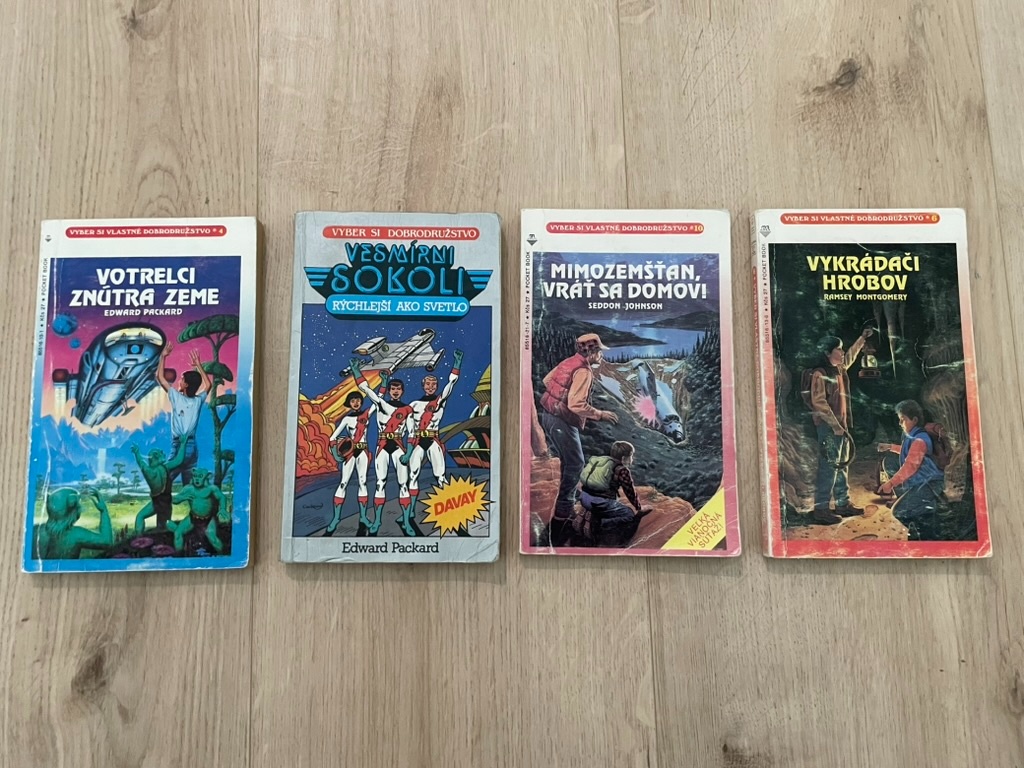 4x Vyber si vlastné dobrodružstvo