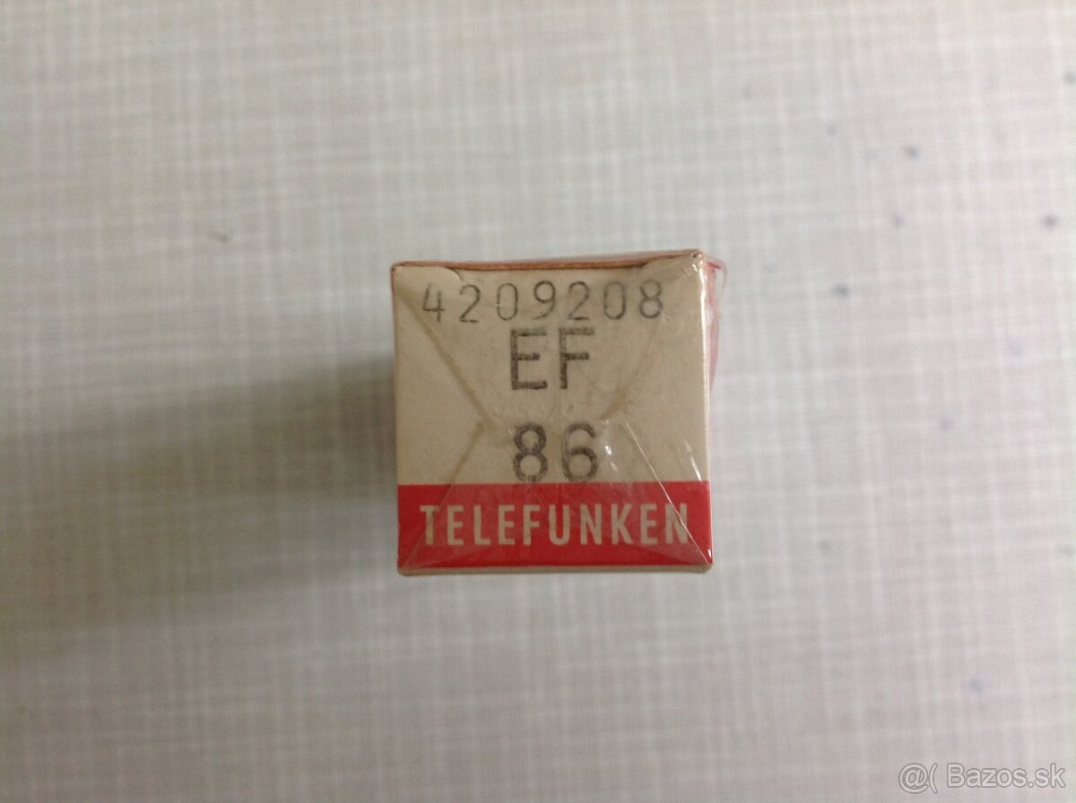 ELEKTRONKA  TELEFUNKEN  EF86   a INE:PCL86.....