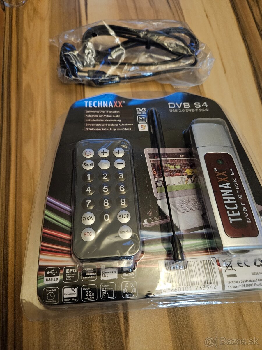 Externý USB tuner - DVB-T príjmač