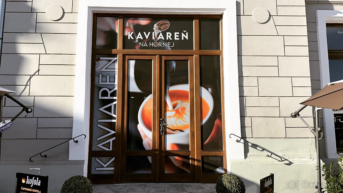 Kaviareň v Banskej Bystrici, Horná ul. - odstúpenie