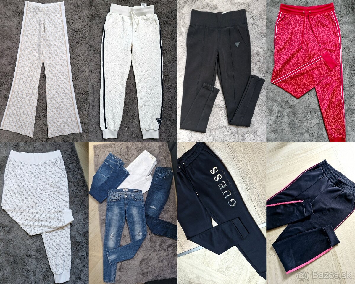 NOVE Guess nohavice, rifle, teplaky XS -L