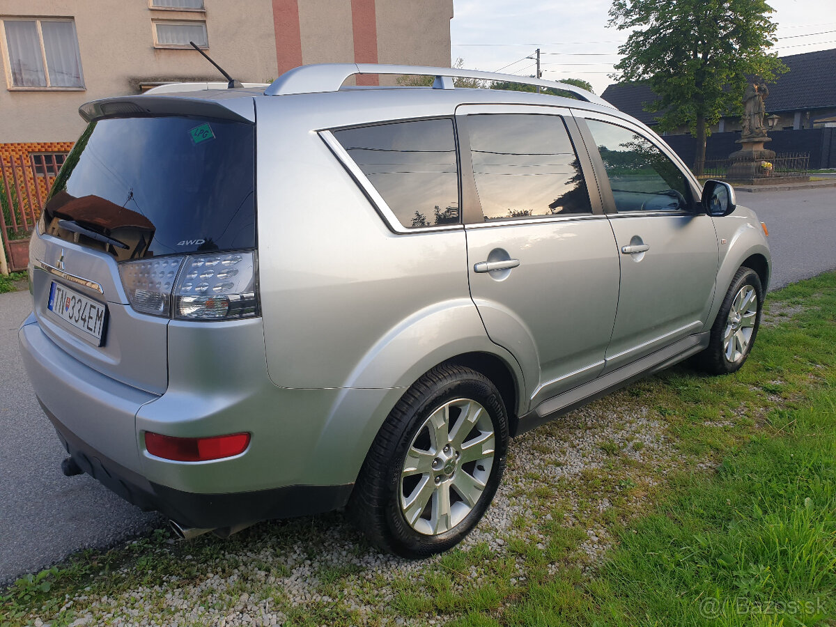 Predám SUV Mitsubishi Outlander 4x4, 2,4 benzin+LPG