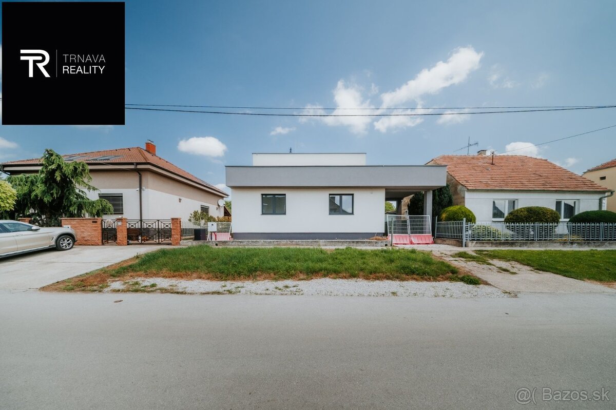 MODRANKA novostavba 5 - izbového rodinného domu