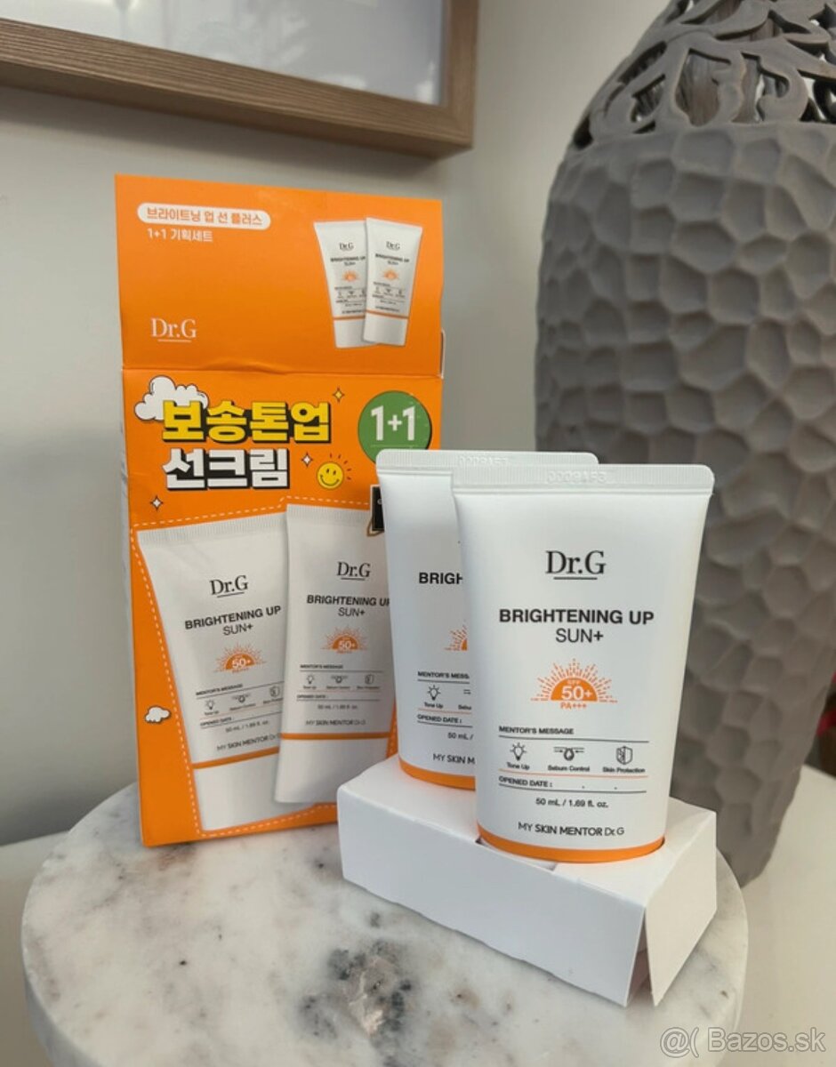 Dr.G sada opaľovacích krémov 1+1 - Dr.G brightening sun up