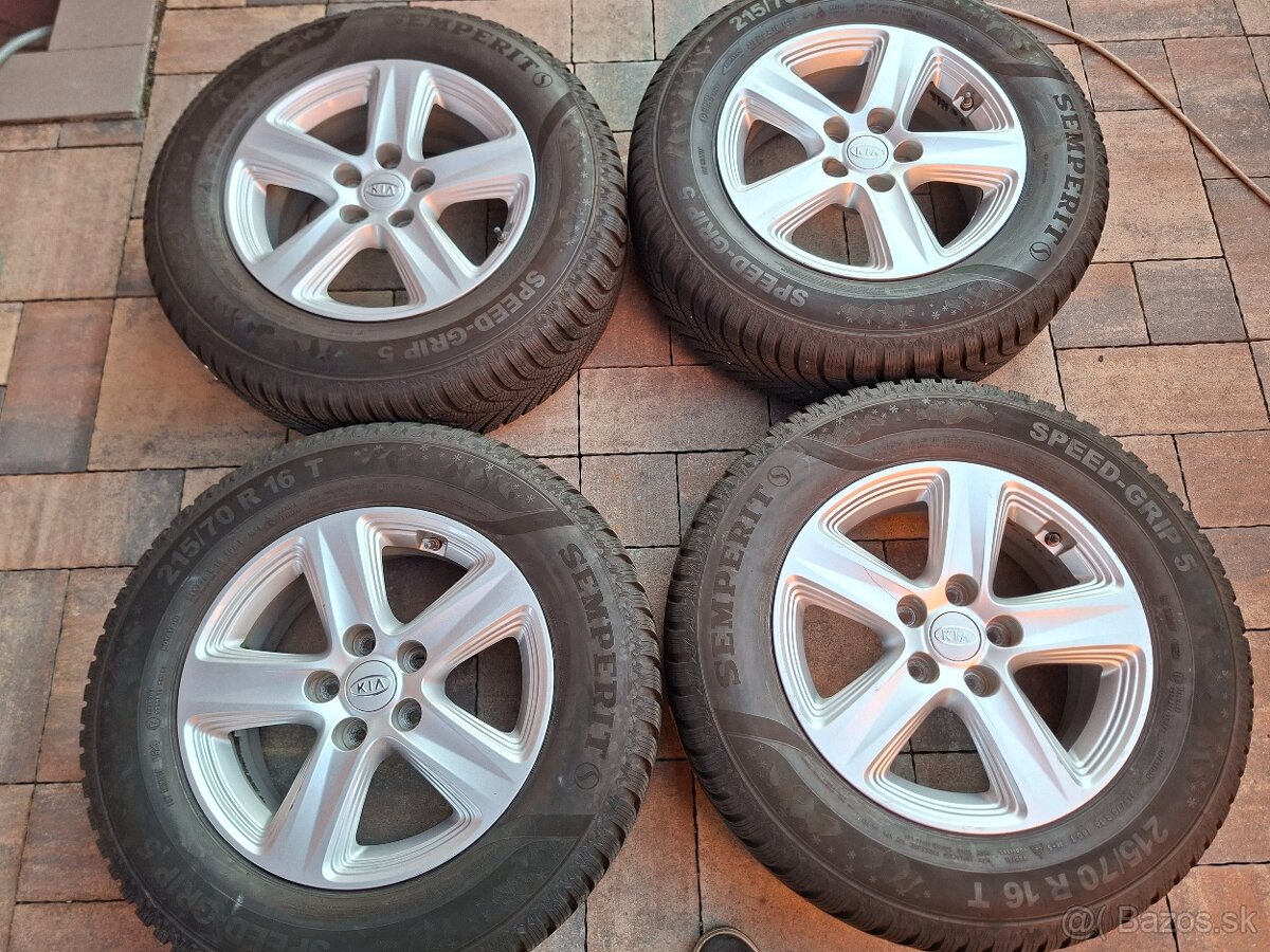 Orig.hliníkové disky Kia/Hyundai R16, 5x114,3