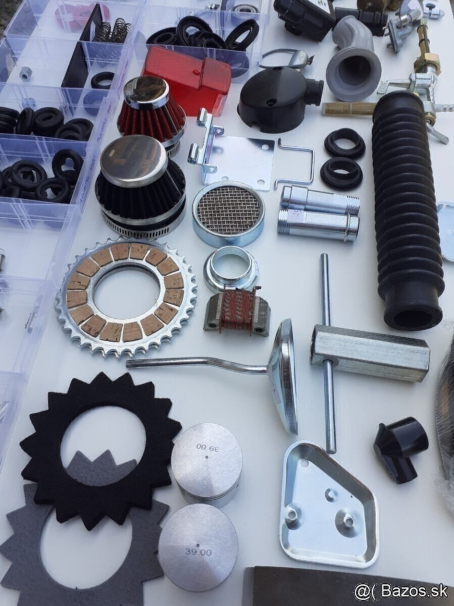 Jawa pionier 50 - Ložiská ,GUFERO, náhradné diely