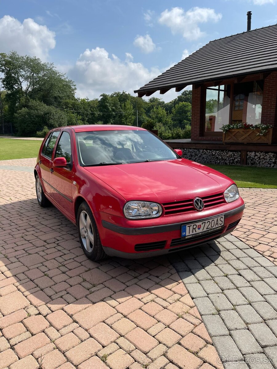 Volkswagen Golf 4, 1.4 benzín, 55kw