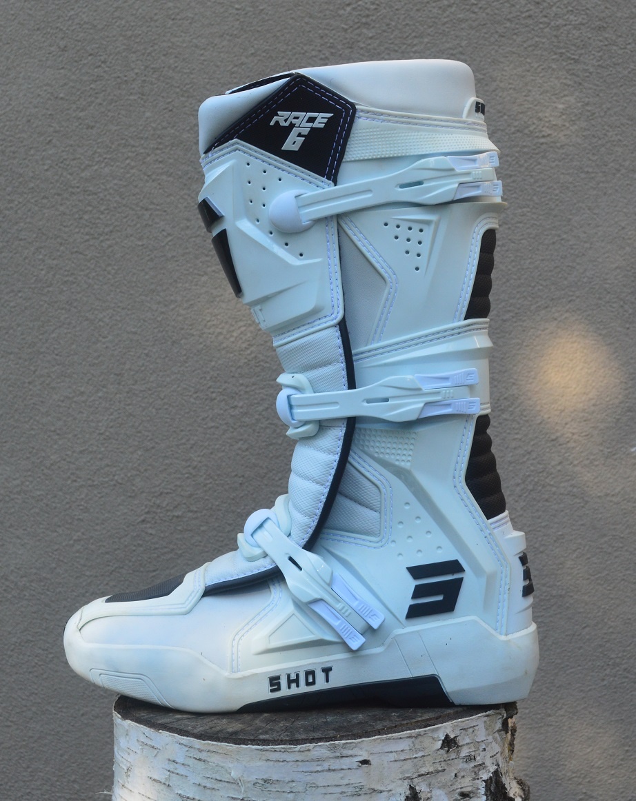 Čižmy SHOT biele R6